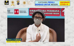 Katgama Gelar Vaksinasi dan Serahkan 20 Ton Oksigen untuk UGM