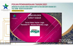 Harian Jogja Raih Penghargaan dari Perpusnas