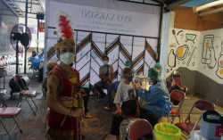 Dinas Kebudayaan Gelar Vaksinasi untuk 1.000 Pelaku Seni Budaya Jogja
