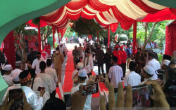 Presiden Jokowi Tinjau Vaksinasi Door to Door di Aceh