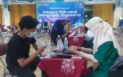 PAN Gelar Vaksinasi Diikuti Ratusan Warga Kota Jogja