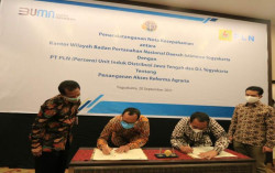  Kanwil BPN DIY Gandeng PLN dalam Penanganan Akses Reforma Agraria