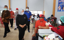 Vaksinasi Kalurahan di Sleman Terus Digencarkan