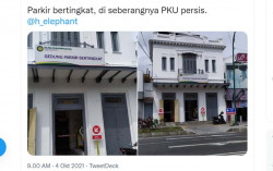 Viral Gedung Parkir Bertingkat di Depan RS PKU, Ternyata Parkir Hidrolik Pertama di Jogja