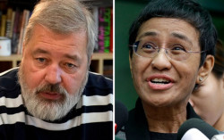 Pertama Sejak 1935, Jurnalis Raih Nobel Perdamaian
