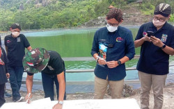 Bertemu Sandiaga, Sunaryanta Berharap Wisata Gunungkidul Segera Dibuka