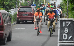31 Wali Kota Se-Indonesia Jajal Gowes di Jogja