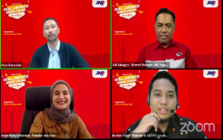 JNE Yogyakarta Gelar Goll..Aborasi Bisnis Online, Hadirkan Ruang Tukar Pikiran Bagi Pegiat UKM Yogyakarta