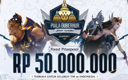 Ganjar Gelar Kompetisi E-sport Mobile Legend Piala Gubernur Jateng Berhadiah Puluhan Juta