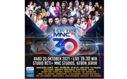 Rayakan HUT Ke-30, Ada Konser Spesial Malam Puncak ‘Kilau Raya MNCTV 30