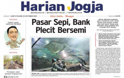 HARIAN JOGJA HARI INI: Pasar Sepi, Bank Plecit Bersemi