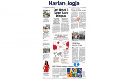 HARIAN JOGJA HARI INI: Cuti Natal & Tahun Baru Dihapus