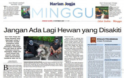 HARIAN JOGJA HARI INI: Jangan Ada Lagi Hewan Disakiti