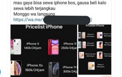 Viral Ada Jasa Persewaan iPhone, Warganet Tak Sepakat Tujuannya Hanya untuk Gaya