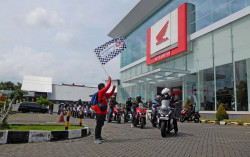 ADV150 Urban Exploride Jelajahi Kawasan Wisata Gunung Merapi