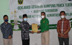 Kampung Suronatan Deklarasikan Jadi Kampung Panca Tertib
