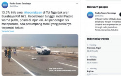 Foto-Foto Kecelakaan Vanessa Angel Beredar di Twitter, Jadi Trending Topic