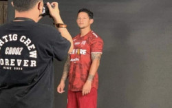 Irfan Bachdim Berseragam Persis Solo