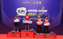 PB Djarum Sukses Jadi Juara Umum YUZU Isotonic Akmil Open 2021