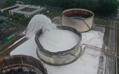 BMKG Jelaskan Kondisi Cuaca saat Tangki Kilang Cilacap Milik Pertamina Terbakar