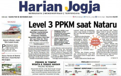 HARIAN JOGJA HARI INI: Level 3 PPKM saat Nataru