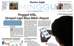 HARIAN JOGJA HARI INI: Tinggal Klik, Simpel tapi Bisa Bikin Repot