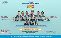 Wakili Presiden Jokowi, Menko Perekonomian Akan Buka Puncak IDC AMSI 2021