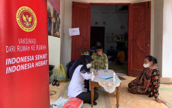 Kejar Target Vaksinasi, BINDA DIY Door to Door Warga Sleman