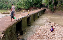 Musim Hujan Baru Sebentar, Warga Kedungwanglu Gunungkidul Sudah Terisolasi 4 Kali