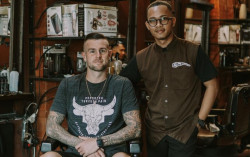 Mengintip Lapak Cukur Pemain Bintang Sepak Bola