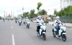 Masyarakatkan Electrifying Lifestyle, PLN UP3 Tegal Kampanye Keliling Kota
