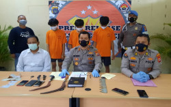 Bawa Celurit Ingin Basmi Klithih, 3 Pemuda Boyolali Ditangkap Polisi