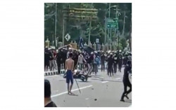 Suporter Klub DIY Bentrok di Dekat UIN, Begini Kronologinya