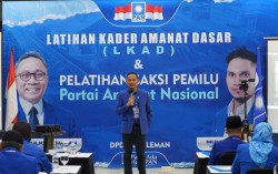 PAN Sleman Gelar LKAD dan Pelatihan Management Saksi Pemilu