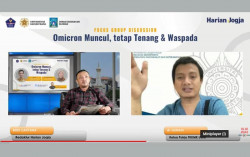 Dinkes Sleman dan Akademisi UGM Paparkan 2 Strategi Hadapi Omicron 