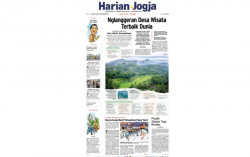 HARIAN JOGJA HARI INI: Nglanggeran Desa Wisata Terbaik Dunia