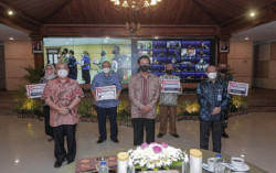 Penyerahan DIPA 2022, Dukungan Pemulihan Ekonomi Dilanjutkan