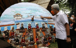 Ganjar Ramaikan Festival Payung Indonesia, Geli Lihat Payung Bolong-Bolong