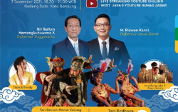 Kraton Tampilkan Bedhaya Sapta di Gempita Budaya Jawa Barat-Yogyakarta