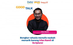 Bongkar Rahasia Menulis Naskah Menarik Bareng Irfan Ramli di Scriptura!
