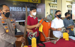 Tawur dengan Perguruan Katak Beracun, 9 Anggota Geng Broken Brain Ditangkap Polisi