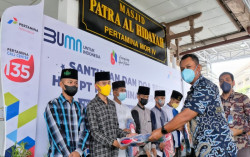 HUT Pertamina (Persero) ke 64, Patra Niaga Jawa Bagian Tengah Selenggarakan Rangkaian Bakti Sosial