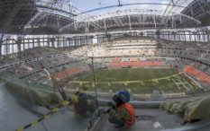 20.000 Kursi Stadion JIS Telah Terpasang
