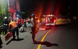 Tabrakan Motor di Argomulyo Cangkringan, Pengendara 22 Tahun Meninggal