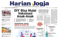 HARIAN JOGJA HARI INI: DIY Bisa Mulai Vaksinasi Anak-Anak