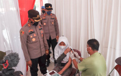 Polres Magelang Mulai Berikan Vaksin Covid-19 untuk Anak-anak
