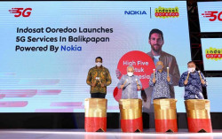 Dukung Persiapan Ibu Kota Baru Indonesia, Indosat Ooredoo Luncurkan Layanan 5G di Balikpapan