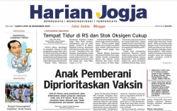 HARIAN JOGJA HARI INI: Anak Pemberani Diprioritaskan Vaksin