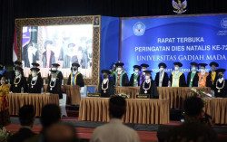 72 Tahun UGM, Pertegas Peran untuk Bangsa dan Kemanusiaan