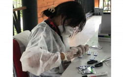 Mahasiswa Gelar Swab Massal untuk Ojol hingga Pelaku Perjalanan